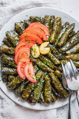 are stuffed grape leaves healthy? how do they stack up against other Mediterranean dishes